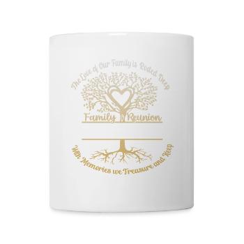 Family Reunion The love of our family - Mug - white - Front