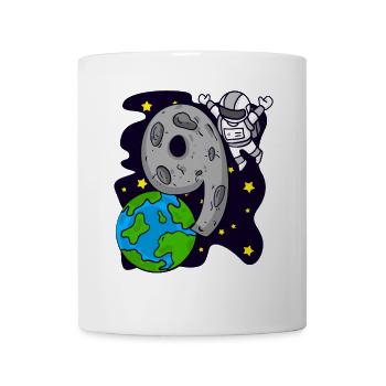 9. Geburtstag - 9 Jahre alt Junge Astronaut - Tasse - Weiß - Vorne
