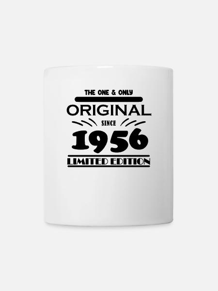 1956 - Baujahr 1956 - Jahrgang 1956 - Tasse - Weiß