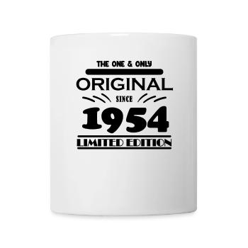 1954 - Année de construction 1954 - Né en 1954 - Mug blanc - blanc - Devant