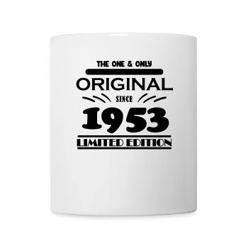 1953 - Year of construction 1953 - Born 1953 - Mug - white - Front