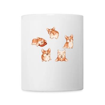 Cute Corgis for Girls - Mug - white - Front