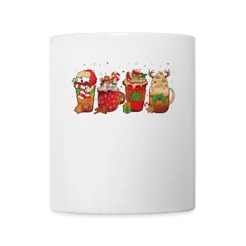 Tasse Heiße Schokolade Pfefferminz-mokka - Tasse - Weiß - Vorne