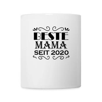 Beste Mama seit 2020 - Tasse - Weiß - Vorne