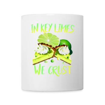 Amateurs de gâteaux au citron vert et boulangers - Mug blanc - blanc - Devant