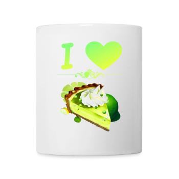 I Love Key Lime Pie - Mug - white - Front