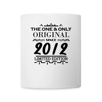 2012 - Year of construction 2012 - Vintage 2012 - Mug - white - Front