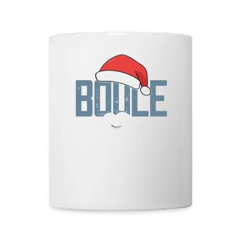 Boule Santa Tenue de pétanque pour Bouler pour boules - Mug blanc - blanc - Devant