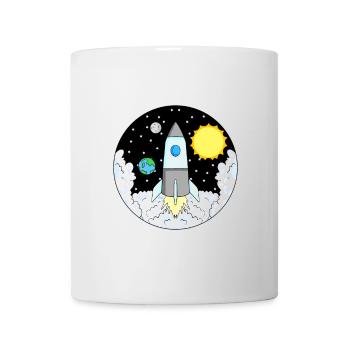 Rocket Space Space - Mug - white - Front