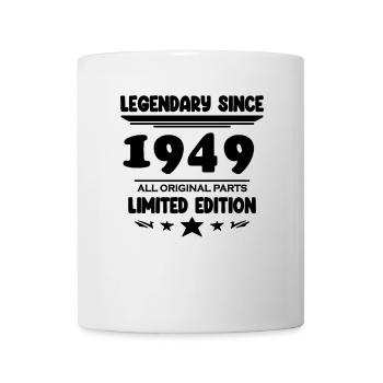 1949 - Born 1949 - Year of construction 1949 - Mug - white - Front