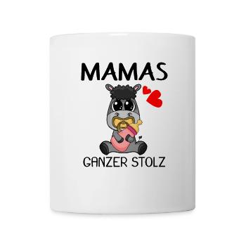 Baby Geburt Schwanger Babyspruch Sprüche - Tasse - Weiß - Vorne