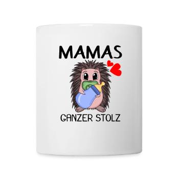 Baby Geburt Schwanger Babyspruch - Tasse - Weiß - Vorne