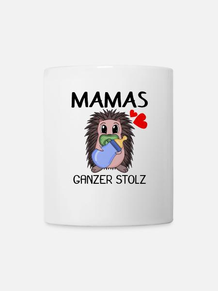 Baby Geburt Schwanger Babyspruch - Tasse - Weiß