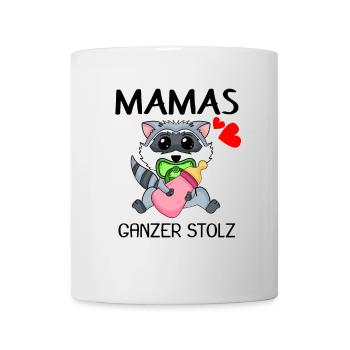 Baby Geburt Schwanger Babyspruch Sprüche - Tasse - Weiß - Vorne