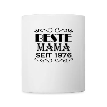 Beste Mama seit 1976 - Tasse - Weiß - Vorne