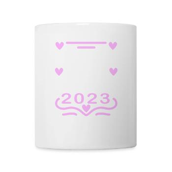 Bébé 2023 - Naissance Enceinte 2023 Grossesse - Mug blanc - blanc - Devant