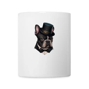 Dog French Bulldog dog motif - Mug - white - Front
