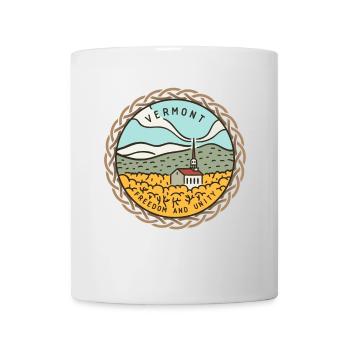 Vermont, United States - Mug - white - Front