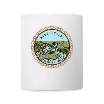 Mississippi, United States - Mug - white - Front