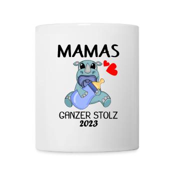 Baby 2023 - Geburt Schwanger 2023 - Tasse - Weiß - Vorne