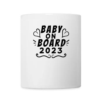 Baby 2023 - Birth Pregnant 2023 Pregnancy - Mug - white - Front