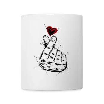 L’amour de la K-Pop - Mug blanc - blanc - Devant