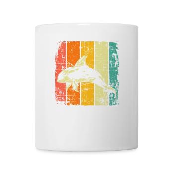 Orca millésimé - Mug blanc - blanc - Devant