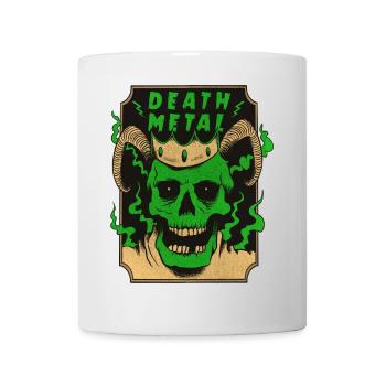 Death Metal Design - Mug - white - Front