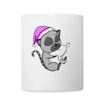 Lémurien - Mug blanc - blanc - Devant