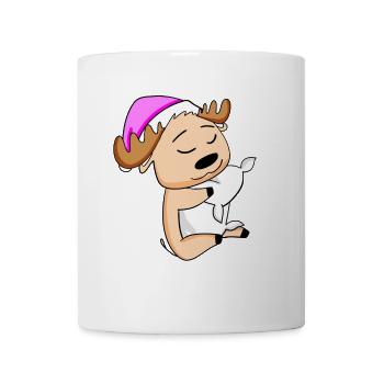 Elch - Tasse - Weiß - Vorne