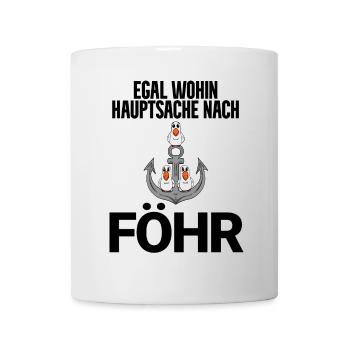 Nordsee Föhr - Tasse - Weiß - Vorne
