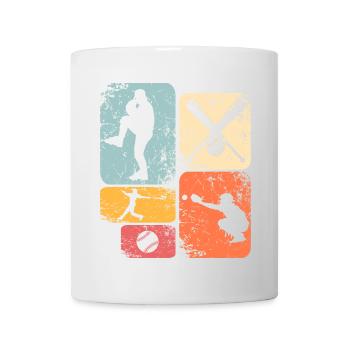 Baseball - Tasse - Weiß - Vorne