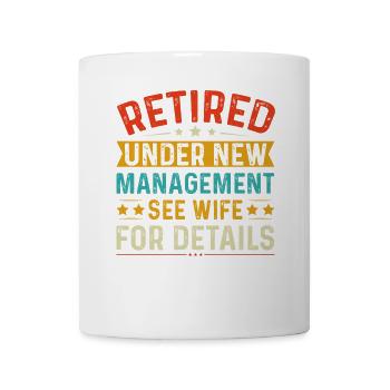 Gestion des retraites pour les nouveaux départs - Mug blanc - blanc - Devant