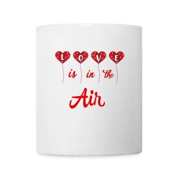 Saint-Valentin, Saint-Valentin, Saint-Valentin - Mug blanc - blanc - Devant