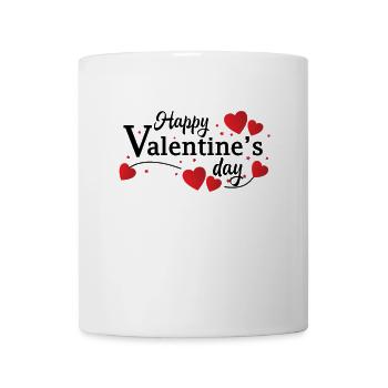 Valentinstag, Valentinstag, Valentinstag - Tasse - Weiß - Vorne