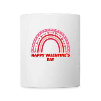 Valentinstag, Valentinstag, Valentinstag - Tasse - Weiß - Vorne