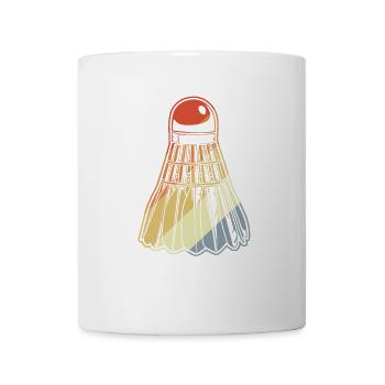 Badminton Birdie - Tasse - Weiß - Vorne