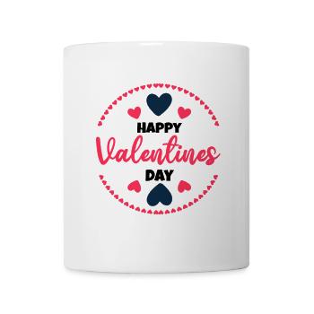 Valentinstag, Valentinstag, Valentinstag - Tasse - Weiß - Vorne