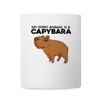 Capybara Capybara Cadeau - Mug blanc - blanc - Devant