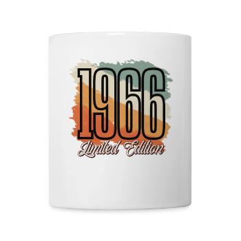 1966 Année de naissance Anniversaire Année de construction Vintage Rétro - Mug blanc - blanc - Devant