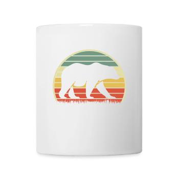 Papa Bear Proud Daddy Proud Dad - Mug - white - Front
