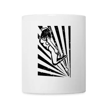 Nageur - Mug blanc - blanc - Devant