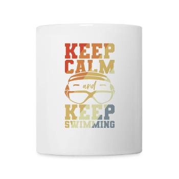 Lustiger Schwimmer Witz - Tasse - Weiß - Vorne
