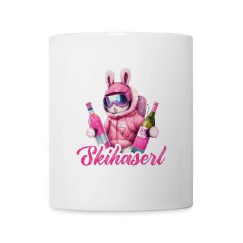 Skifahren Official Skihaserl Party Crew Apres Ski - Tasse - Weiß - Vorne