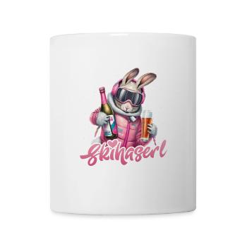 Skifahren Official Skihaserl Party Crew Apres Ski - Tasse - Weiß - Vorne
