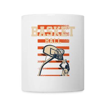 Basketball Basketballer - Tasse - Weiß - Vorne