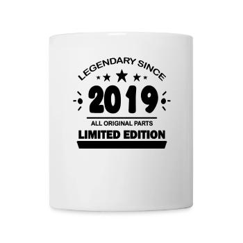 2019 - Jahrgang 2019 - Baujahr 2019 Spruch - Tasse - Weiß - Vorne
