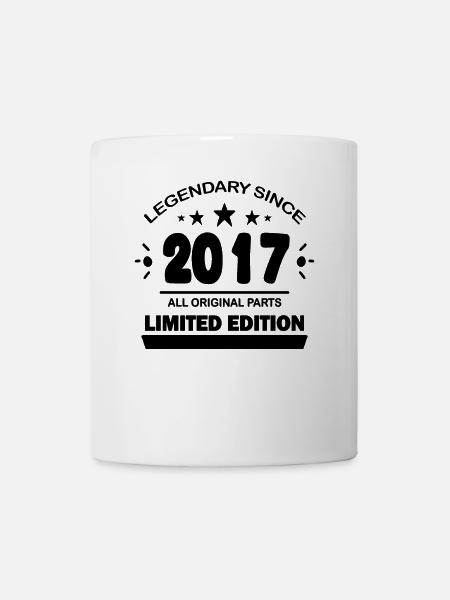 2017 - Jahrgang 2017 - Tasse - Weiß