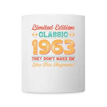Limited Edition Classic 1963 Geschenk zum 60. Geburtstag - Tasse - Weiß - Vorne