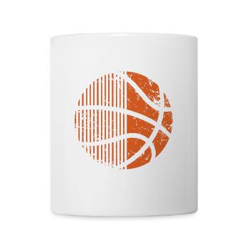 Basketball Basketballer - Tasse - Weiß - Vorne